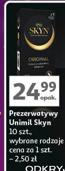 Prezerwatywy original Unimil skyn promocja