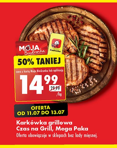 Karkówka wieprzowa grillowa Czas na grill promocja