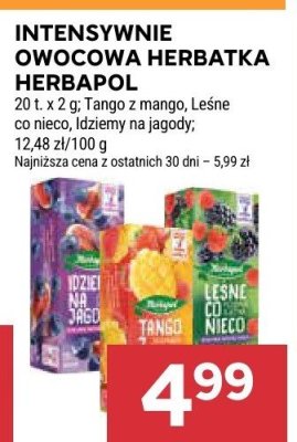 Herbatka intensywnie owocowa  promocja w Stokrotka