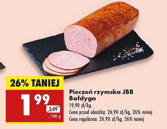 Pieczeń rzymska Jbb bałdyga promocja