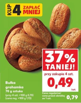 Bułka grahamka Kaufland promocja w Kaufland