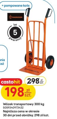 Wózek transportowy 300 kg promocja w Castorama