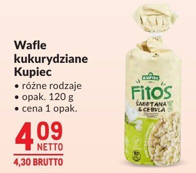 Wafle kukurydziane Kupiec promocja w Makro