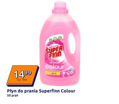 Płyn do prania Superfinn Colour promocja w Action