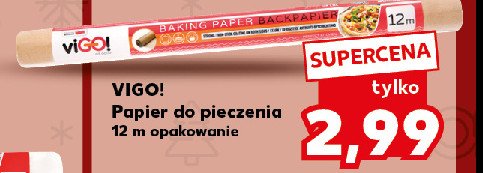 Papier do pieczenia 12 m Vigo! promocja