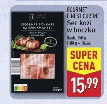 Ser kozi w bekonie Gourmet finest cuisine promocja