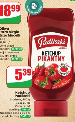 Ketchup pikantny promocja w Dino