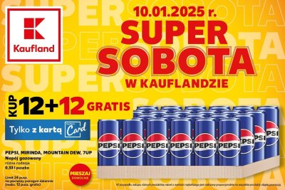 Napój promocja w Kaufland