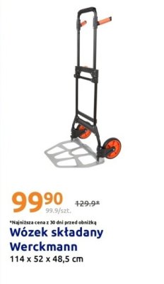Wózek składany  promocja w Action