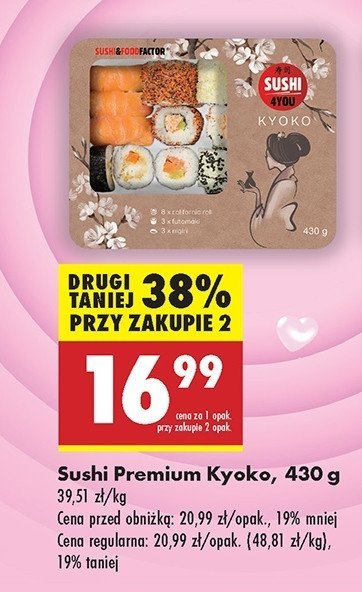 Sushi kyoko Sushi 4you promocja