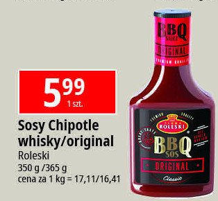 Sos bbq chipotle Roleski promocja