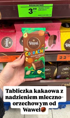 Tabliczka kakaowa Cocoach orzech laskowy  promocja w Biedronka