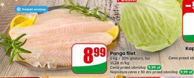 Panga filet promocja w Dino