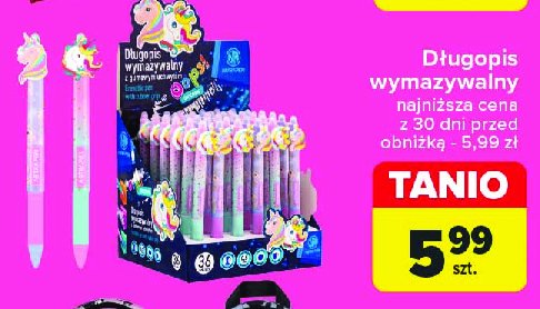 Długopis wymazywalny unicorn Astra promocja