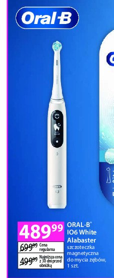 Szczoteczka series 7 white alabaster ORAL-B IO promocja