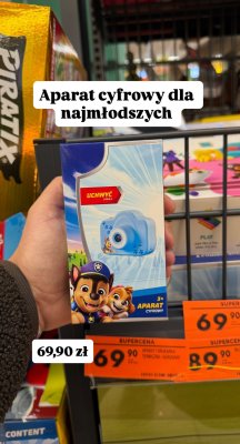 Aparat cyfrowy dla najmłodszych promocja w Biedronka