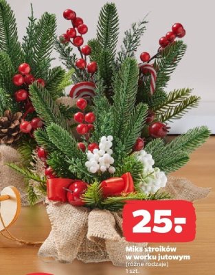 Nitka stroików w worku jutowym (różne rodzaje) promocja w Netto