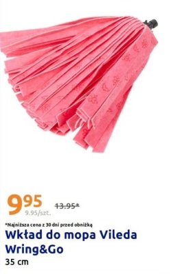 Wkład do mopa Vileda Wring&Go promocja w Action