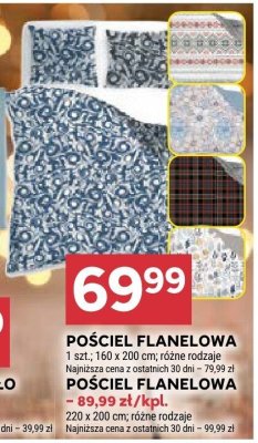 Pościel flanelowa promocja w Stokrotka