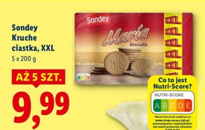Kruche ciastka, XXL promocja w Lidl