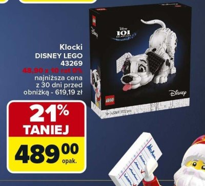 Klocki LEGO DISNEY LEGO 43269 promocja w Carrefour