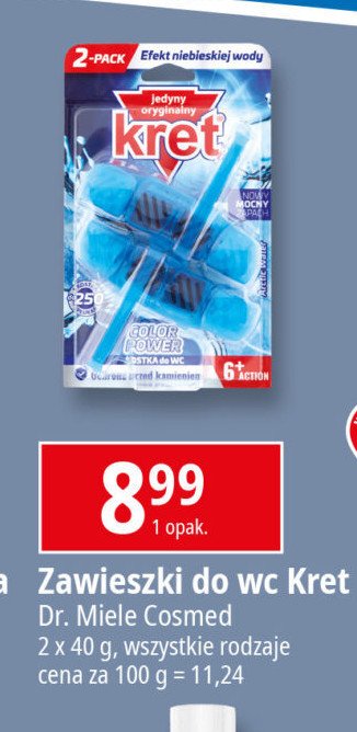 Zawieszka color power arctic water Kret promocja