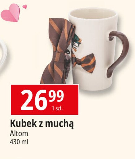 Kubek z muchą 430 ml Altom promocja w Leclerc