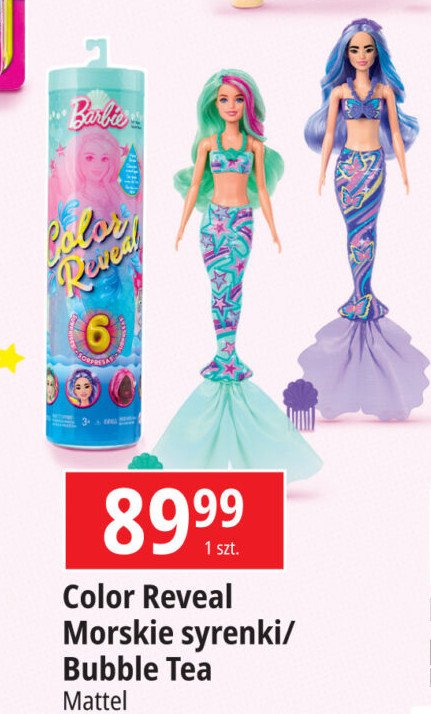 Lalka barbie pop reveal bubble tea promocja