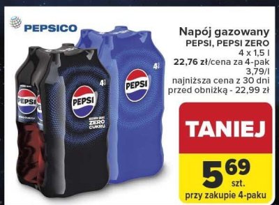 Napój promocja w Carrefour Market