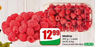 Malina 200 g promocja w Dino