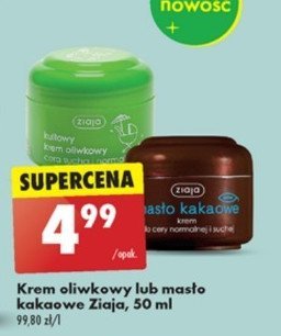 Naturalny krem oliwkowy przeciw zmarszczkom Ziaja oliwkowa promocja
