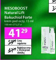 Krem pod oczy bakuchiol forte Mesoboost promocja