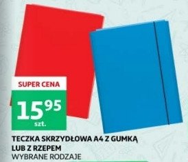 Teczka skrzyd艂owa a4 z gumk膮 promocja