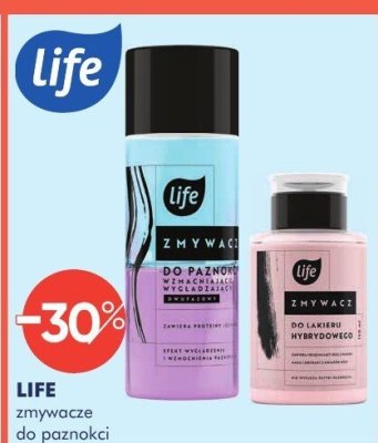 Zmywacze LIFE zmywacze do paznokci promocja w Super-Pharm