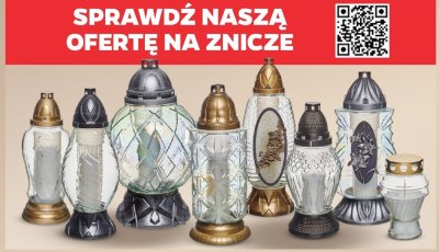 Znicze wszystkie rodzaje promocja w Netto