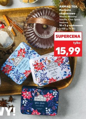 Herbata ekspresowa Chai Spice promocja w Kaufland