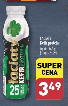 Kefir proteinowy Łaciaty promocja