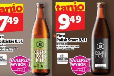 Piwo Grodziskie 0,5L promocja w TOPAZ