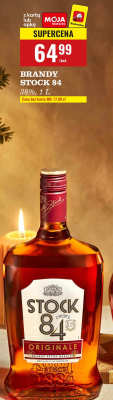 Brandy Stock 84 promocja w Biedronka