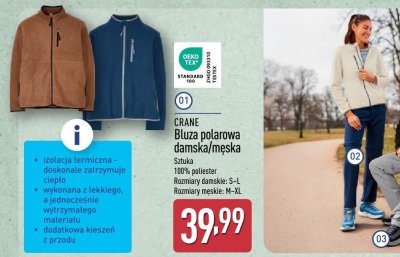 Bluza polarowa damska  promocja w Aldi