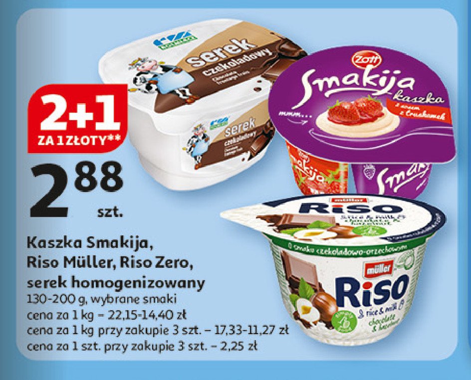 Kaszka z sosem z truskawek promocja