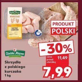 Skrzydła z kurczaka Stoisko mięsne promocja