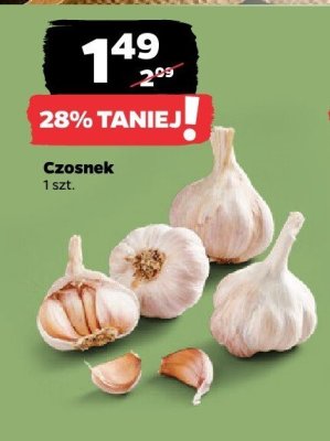 Czosnek promocja w Netto