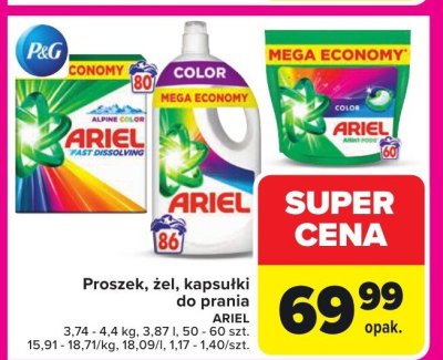 Proszek do prania  promocja w Carrefour Market