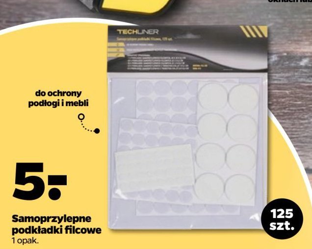 Podkładki filcowe Techliner promocja