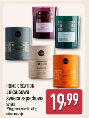Świeca zapachowa luksusowa  promocja w Aldi