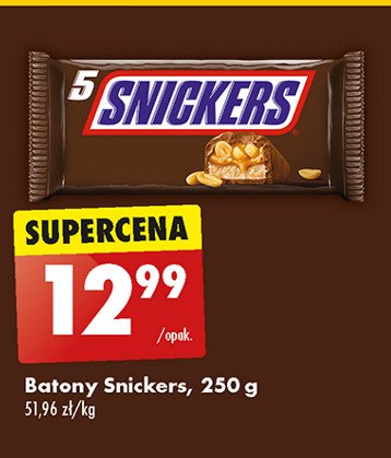 Baton Snickers promocja w Biedronka