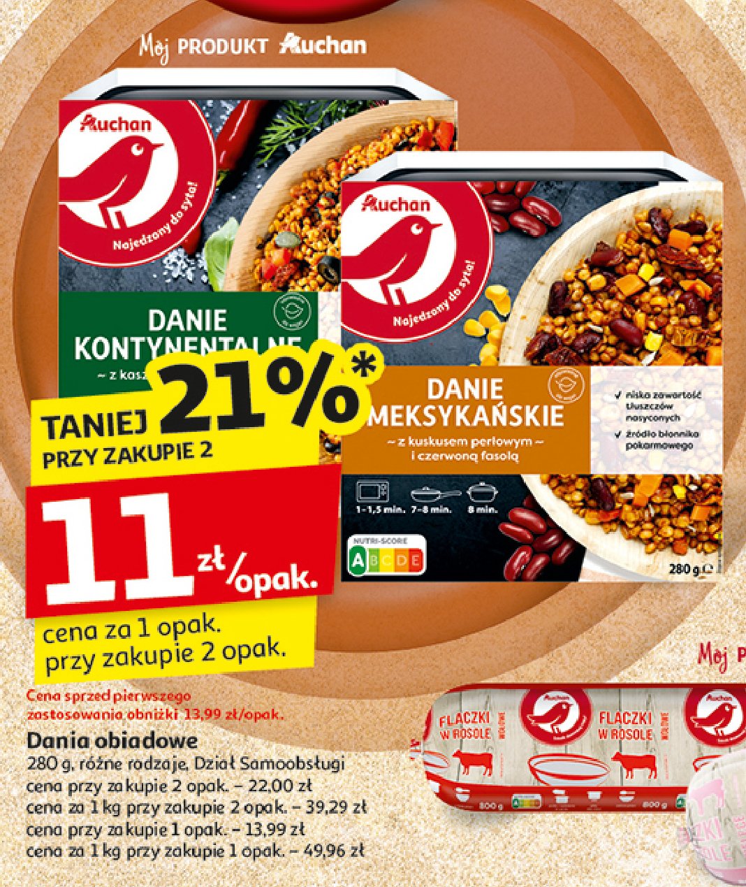 Danie kontynentalne Auchan promocja