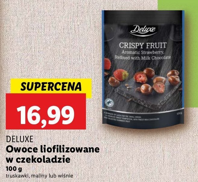 Truskawki w czekoladzie Deluxe promocja