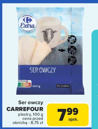 Ser owczy Carrefour extra promocja w Carrefour Market